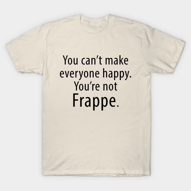 Frappe T-Shirt by greekcorner